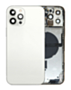 Back Housing Frame with Small Components Pre-Installed for iPhone 12 Pro Max (SILVER) (OEM Pull B Grade)