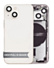 Housing Frame with Small Parts Pre-Installed for iPhone 13 Mini (WHITE) (International) (OEM Pull B Grade)