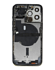 Back Housing Frame (GRAPHITE) (US Version) (OEM Pull B Grade) with Small Components Pre-Installed for iPhone 13 Pro