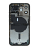Back Housing Frame (ALPINE GREEN) (US Version) (OEM Pull B Grade) with Small Components Pre-Installed for iPhone 13 Pro
