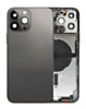 Back Housing Frame (GRAPHITE) (US Version) (OEM Pull B Grade) with Small Components Pre-Installed for iPhone 13 Pro Max