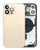 Back Housing Frame with Small Components Pre-Installed for iPhone 13 Pro Max (GOLD) (US Version) (OEM Pull B Grade)