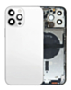 Back Housing Frame with Small Components Pre-Installed for iPhone 13 Pro Max (SILVER) (US Version) (OEM Pull B Grade)