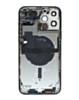 Back Housing Frame with Small Components Pre-Installed for iPhone 13 Pro Max (SILVER) (US Version) (OEM Pull B Grade)