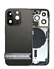 Back Housing Frame with Small Components Pre-Installed for iPhone 14 Pro (SPACE BLACK) (US Version) (OEM Pull B Grade)