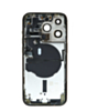 Back Housing Frame (GOLD) (US Version) (OEM Pull B Grade) with Small Components Pre-Installed for iPhone 14 Pro
