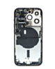 Back Housing Frame with Small Components Pre-Installed for iPhone 14 Pro (DEEP PURPLE) (US Version) (OEM Pull A Grade)