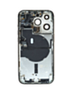 Back Housing Frame with Small Components Pre-Installed for iPhone 14 Pro (SILVER) (US Version) (OEM Pull A Grade)