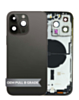 Housing Frame (SPACE BLACK) (International) (OEM Pull B Grade) Small Parts Pre-Installed for iPhone 14 Pro Max