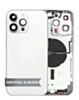 Housing Frame (SILVER) (International) (OEM Pull B Grade) Small Parts Pre-Installed for iPhone 14 Pro Max
