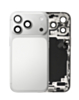 Back Housing Frame with Small Components Pre-Installed for iPhone 17 Pro (SILVER) (International Version) (OEM Pull B Grade)