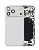 Back Housing Frame with Small Components Pre-Installed for iPhone 17 Pro Max (SILVER) (US Version) (OEM Pull B Grade)