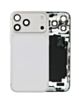 Back Housing Frame with Small Components Pre-Installed for iPhone 17 Pro Max (SILVER) (International Version) (OEM Pull A Grade)