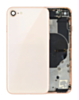 Back Housing Frame with Small Components Pre-Installed for iPhone 8 (GOLD) (OEM Pull B Grade)