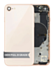 Back Housing Frame with Small Components Pre-Installed for iPhone 8 (GOLD) (OEM Pull B Grade)