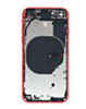 Back Housing Frame (RED) (OEM Pull B Grade) with Small Components Pre-Installed for iPhone SE (2020)
