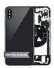Back Housing Frame with Charging Port Flex & Small Parts for iPhone XS (SPACE GRAY) (OEM Pull B Grade)