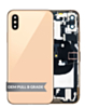 Back Housing Frame with Charging Port Flex & Small Parts for iPhone XS(GOLD) (OEM Pull B Grade)