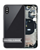 Stock up on the back housing frame for iPhone XS in space gray, OEM pull A grade, with small components pre-installed.