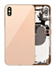 Back Housing Frame with Small Components Pre-Installed for iPhone XS Max (GOLD) (OEM Pull B Grade)