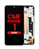 OLED Assembly with Frame for Nothing CMF Phone 1 (BLACK) (Aftermarket OLED)