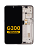LCD Assembly with Frame for Nokia G300 (METEOR GRAY) (Premium)