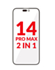 2-in-1 (Front Glass + OCA) for iPhone 14 Pro Max (Premium) (Pack of 10)
