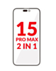 2-in-1 (Front Glass + OCA) for iPhone 15 Pro Max (Premium) (Pack of 10)