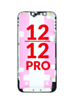 Metal Frame for iPhone 12 / 12 Pro (Premium) (Pack of 10)