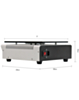 OM-S1 PLUS 15" Glass Separator Machine (Only Ground Shipping)