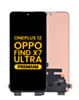 OLED Assembly without Frame for OnePlus 12 / Oppo Find X7 Ultra (Premium)