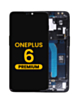 OLED Assembly with Frame for Oneplus 6 (A6000 / A6003) (BLACK) (Premium)