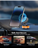360 Degree Rotating Vacuum Suction Cup Magnetic Phone Holder - ORANGE (Only Ground Shipping)