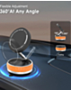 360 Degree Rotating Vacuum Suction Cup Magnetic Phone Holder - ORANGE (Only Ground Shipping)