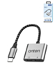Onten 2in1 USB C to AUX + Charging Converter (with Chip) (Only Ground Shipping)