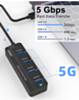 Onten 4in1 USB C Expander (4 x USB-A 2.0) (Only Ground Shipping)