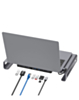 Onten 8in1 Multi Docking Station for Laptops (SD TF Reader / RJ45 / 2x USB 3.0 / 2x HDMI) (4k@30Hz) (Only Ground Shipping)