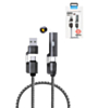 Onten 4in1 USB A+C to C+ Electric Lighter Charging Cable (5ft) (240W) (Only Ground Shipping)
