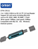 Onten 2in1 USB 2.0 Card Reader (SD / microSD) (Only Ground Shipping)