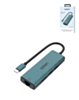Onten 6in1 USB C Expander (Ethernet + microSD / SD Card Reader + USB 2.0 + USB 3.0 + 5v Input) (Only Ground Shipping)