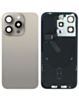 Order the Back Glass in Natural Titanium with Frame and Wireless NFC Charging Flex and MagSafe Magnet for iPhone 15 Pro, OEM Pull B Grade.
