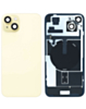 Buy the back glass with frame, wireless NFC charging flex, and MagSafe magnet for iPhone 15 Plus — yellow, OEM pull B grade.