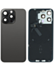 Back Glass with MagSafe Magnet & NFC & Flashlight Flex for iPhone 15 Pro Max (BLACK TITANIUM) (OEM Pull A Grade)