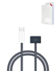 M-Safe 3 Cable (6ft) (MIDNIGHT) (OEM Pull A/B Grade) (Only Ground Shipping)