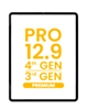 Digitizer Glass for iPad Pro 12.9 (3rd Gen / 2018) / (4th Gen / 2020) (Premium)