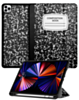 Old Style Notebook Design Case - Composition Book for iPad Pro 12.9 (3rd / 4th / 5th / 6th) (Only Ground Shipping)