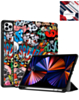 Old Style Notebook Design Case - Graffiti for iPad Air 13 2024 / Pro 12.9 (3rd / 4th / 5th / 6th) (Only Ground Shipping)