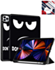 Old Style Notebook Design Case - Don't Touch for iPad Air 13 2024 / Pro 12.9 (3rd / 4th / 5th / 6th) (Only Ground Shipping)