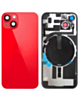 Back Glass with MagSafe Magnet & NFC & Flashlight Flex for iPhone 14 (RED) (OEM Pull A Grade)