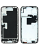 Middle Frame with Photo Capture Button and Small Parts for iPhone 16 Pro Max (WHITE TITANIUM) (US Version) (OEM Pull B Grade)